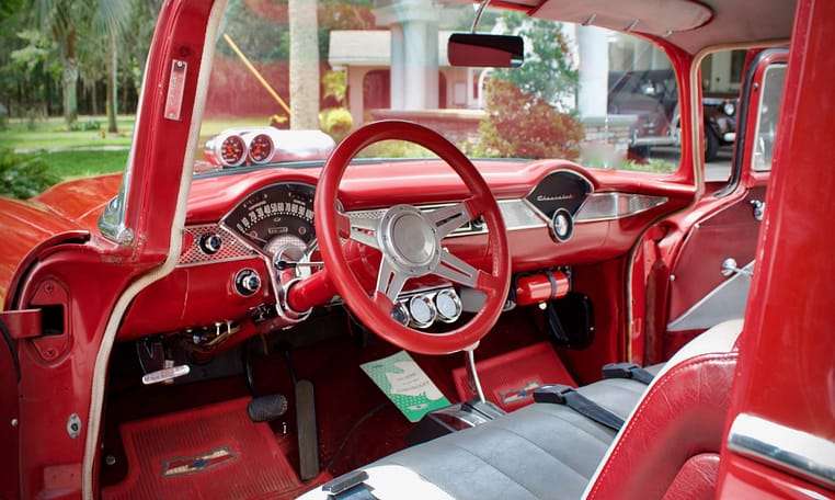 1955 Chevrolet 210 Pro Street Red 36