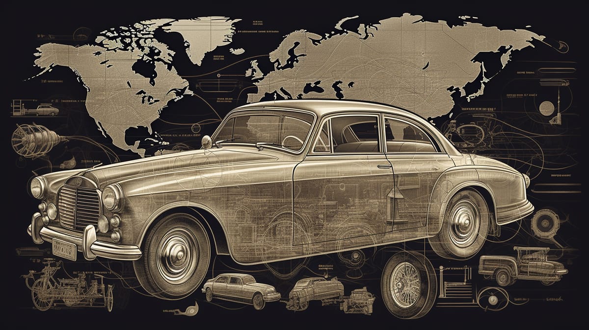 Global supply chain disruption of classic car parts