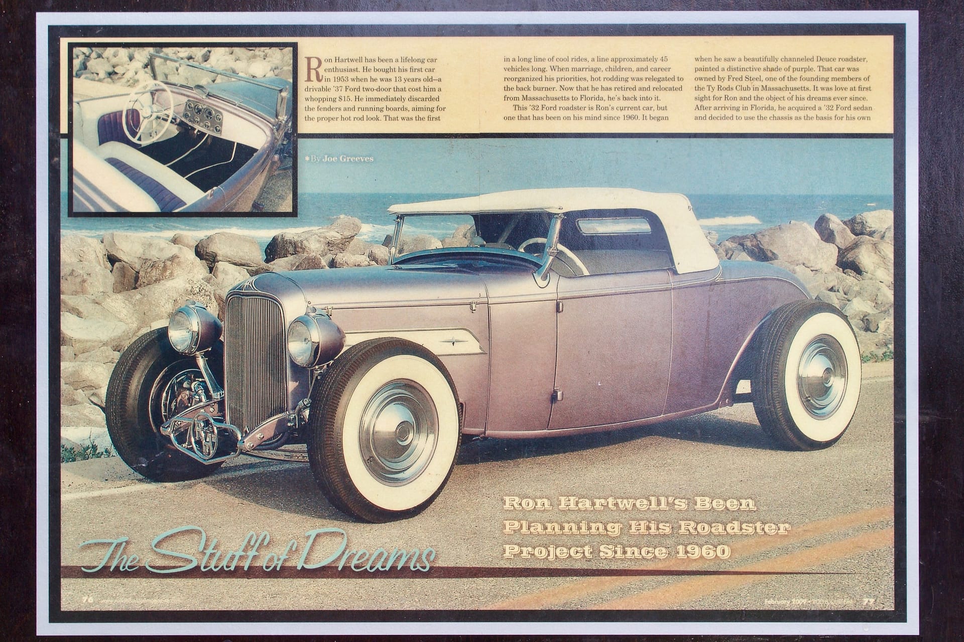 1932 Ford Roadster Purple 45