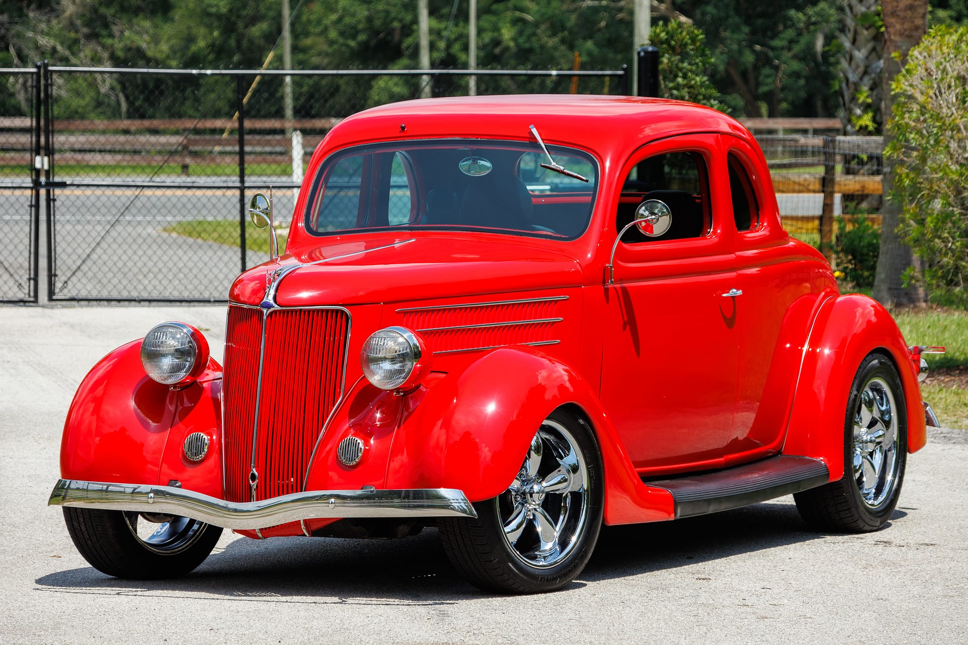 1936 Ford Model 68 5 Window Coupe 3