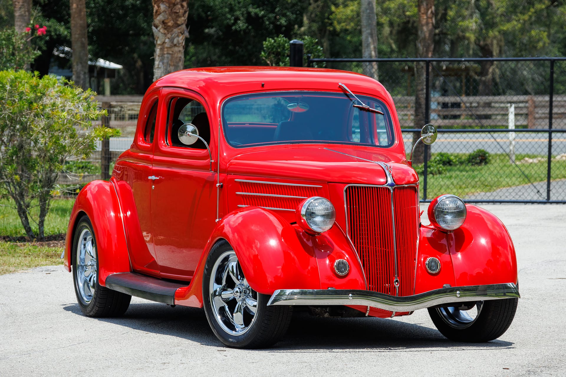 1936 Ford Model 68 5 Window Coupe 7